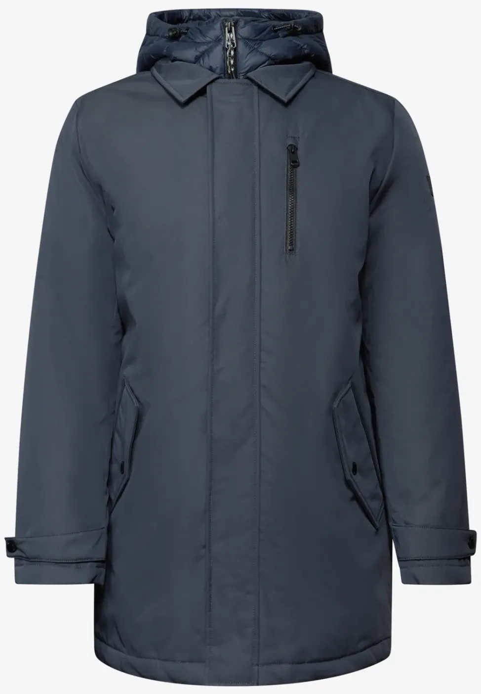 Jacke mit gefüttertem Inlay