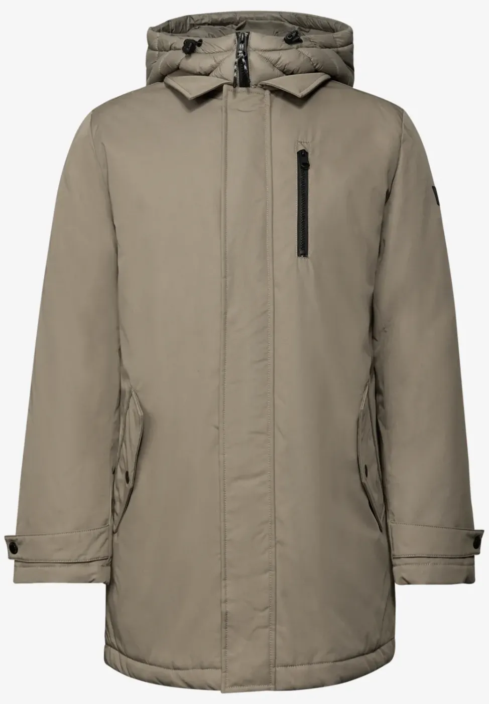Jacke mit gefüttertem Inlay