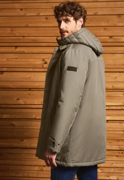 Jacke mit gefüttertem Inlay