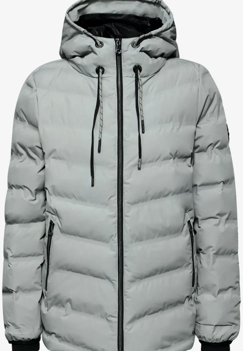 Jacke mit geklebten Nähten