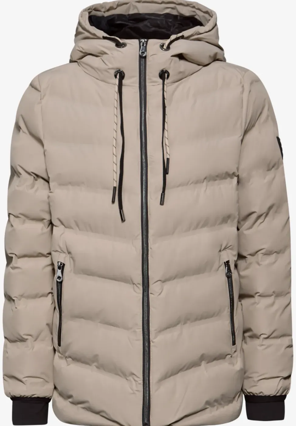 Jacke mit geklebten Nähten