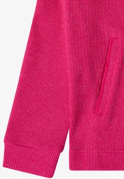 Jacke mit Kapuze und Streifenmuster