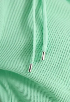 Jacke mit Kapuze und Streifenmuster
