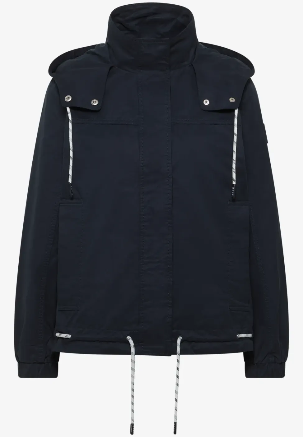 Jacke mit Kapuze und Tunnelzug