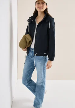 Jacke mit Kapuze und Tunnelzug