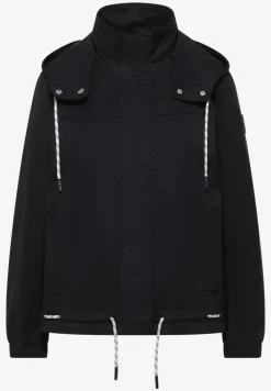 Jacke mit Kapuze und Tunnelzug