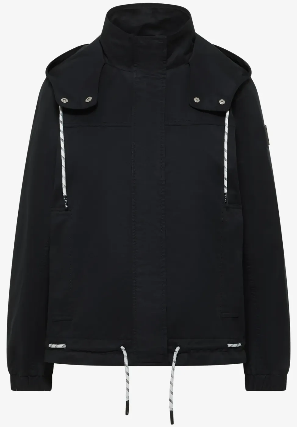 Jacke mit Kapuze und Tunnelzug
