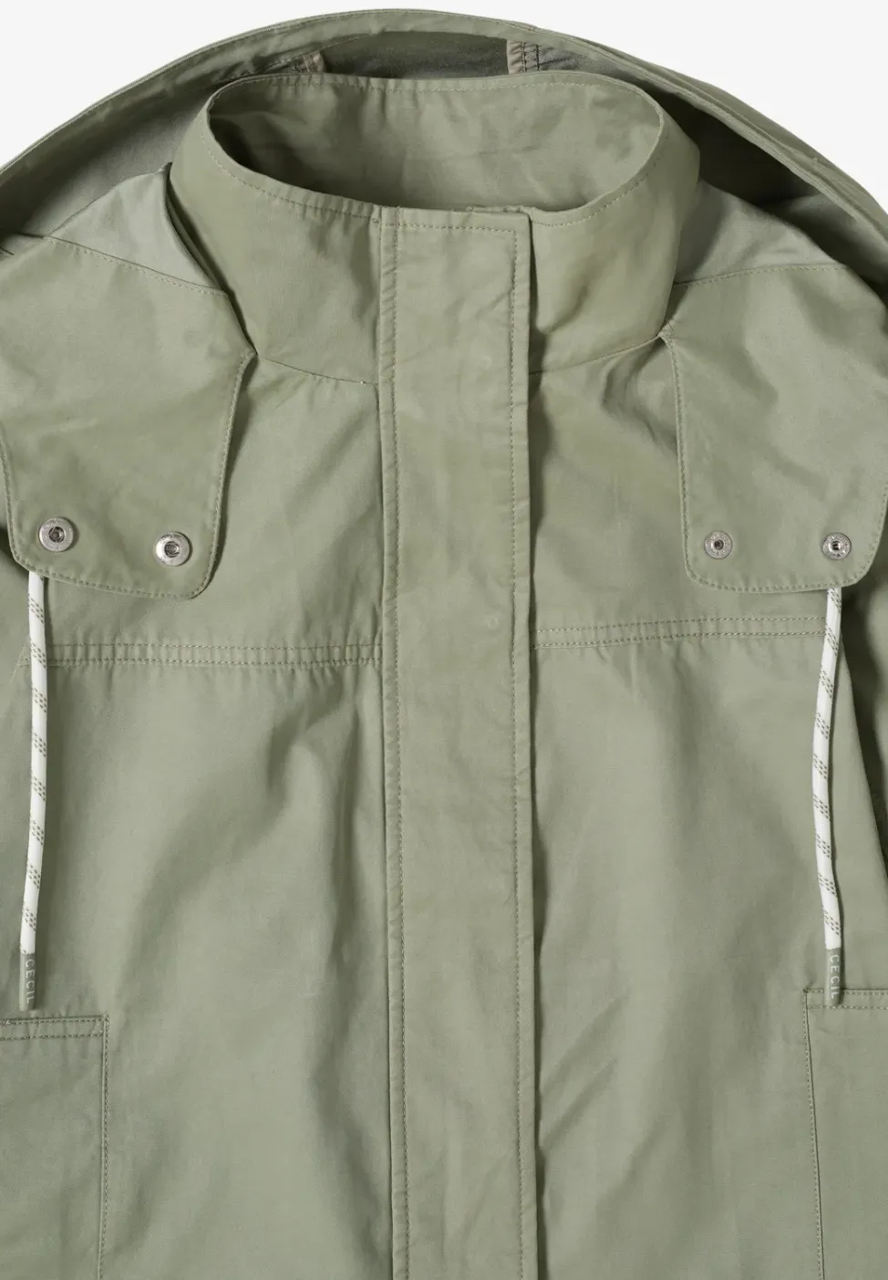 Jacke mit Kapuze und Tunnelzug