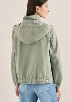 Jacke mit Kapuze und Tunnelzug