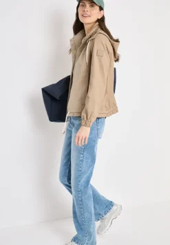 Jacke mit Kapuze und Tunnelzug
