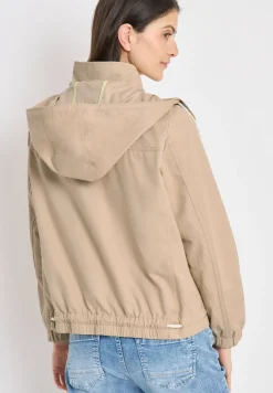 Jacke mit Kapuze und Tunnelzug