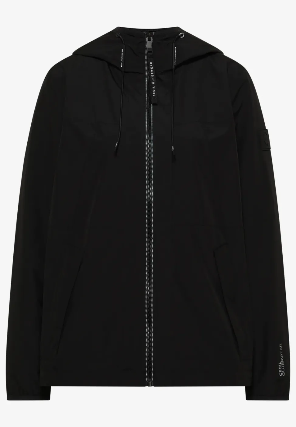 Jacke mit Kapuze und Tunnelzug