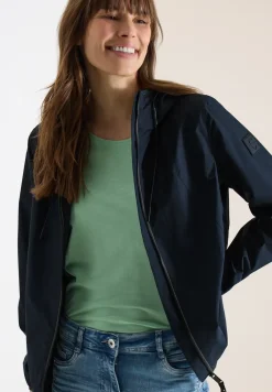 Jacke mit Kapuze und Tunnelzug