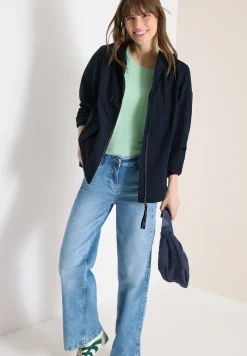Jacke mit Kapuze und Tunnelzug