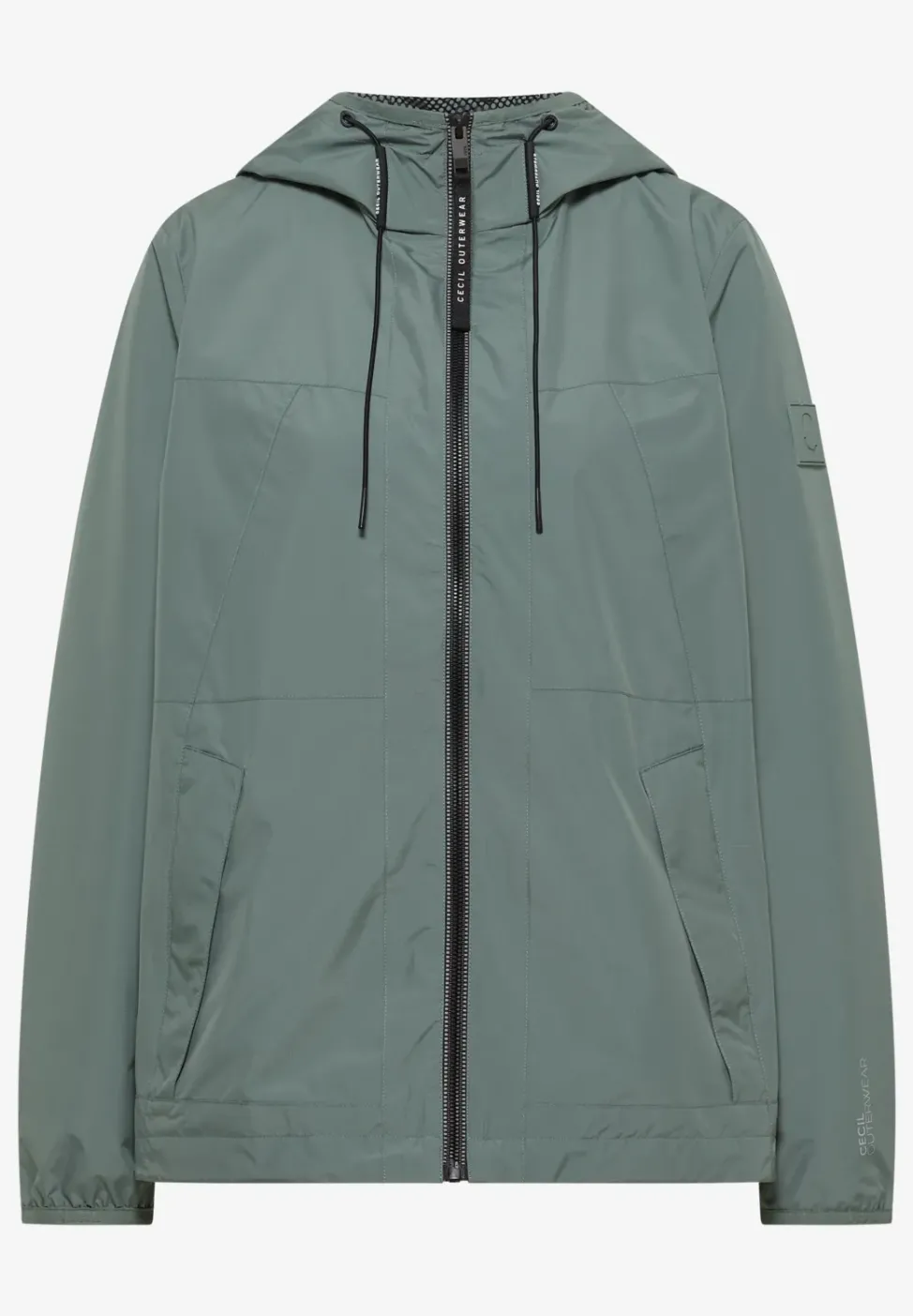 Jacke mit Kapuze und Tunnelzug
