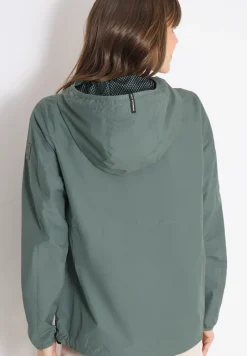 Jacke mit Kapuze und Tunnelzug