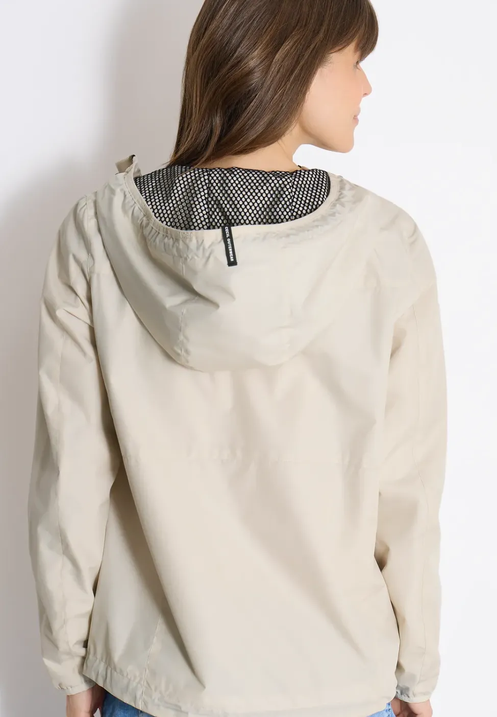 Jacke mit Kapuze und Tunnelzug