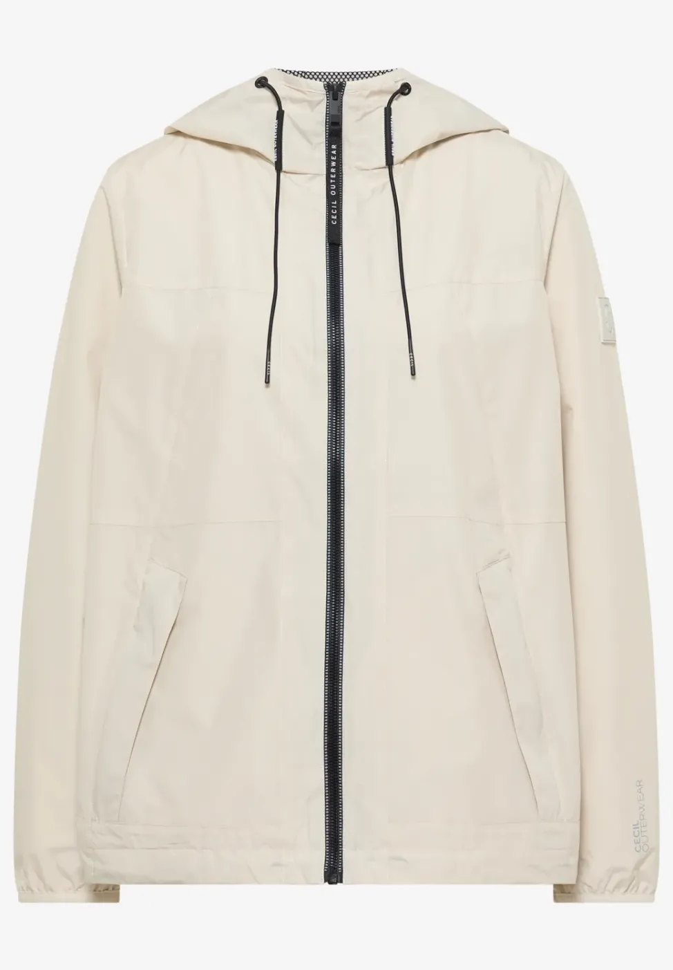 Jacke mit Kapuze und Tunnelzug