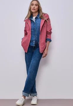 Jacke mit Kapuze und Zipper