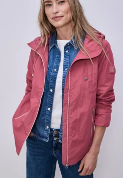Jacke mit Kapuze und Zipper