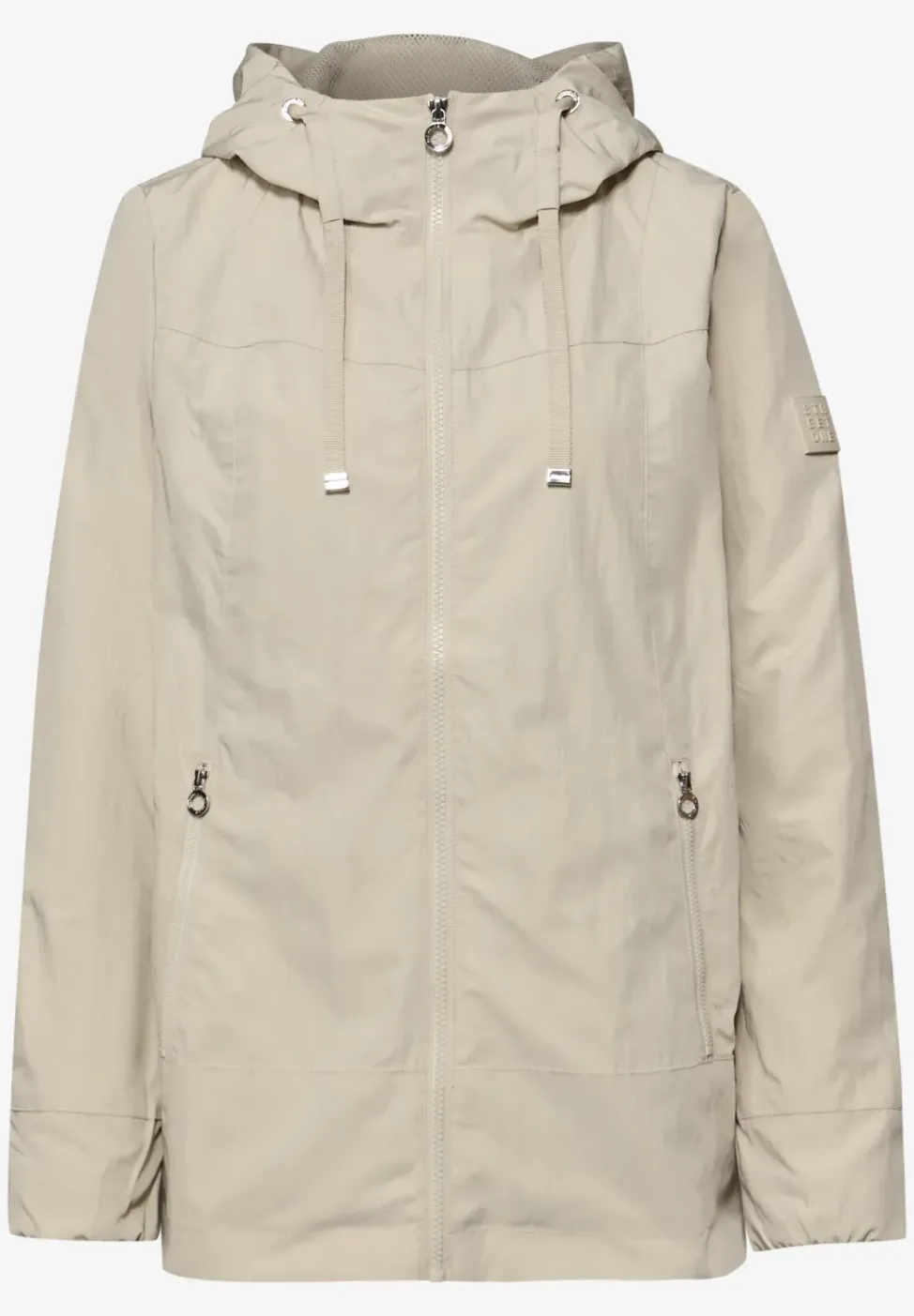 Jacke mit Kapuze und Zipper