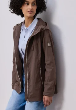 Jacke mit Kapuze und Zipper