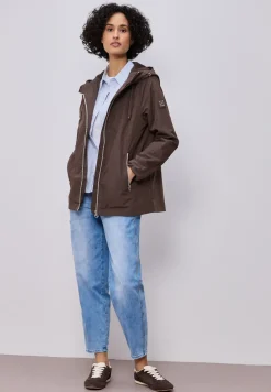 Jacke mit Kapuze und Zipper
