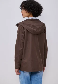 Jacke mit Kapuze und Zipper