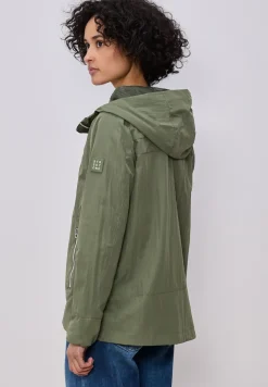 Jacke mit Kapuze und Zipper
