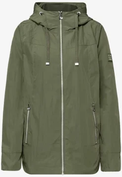 Jacke mit Kapuze und Zipper