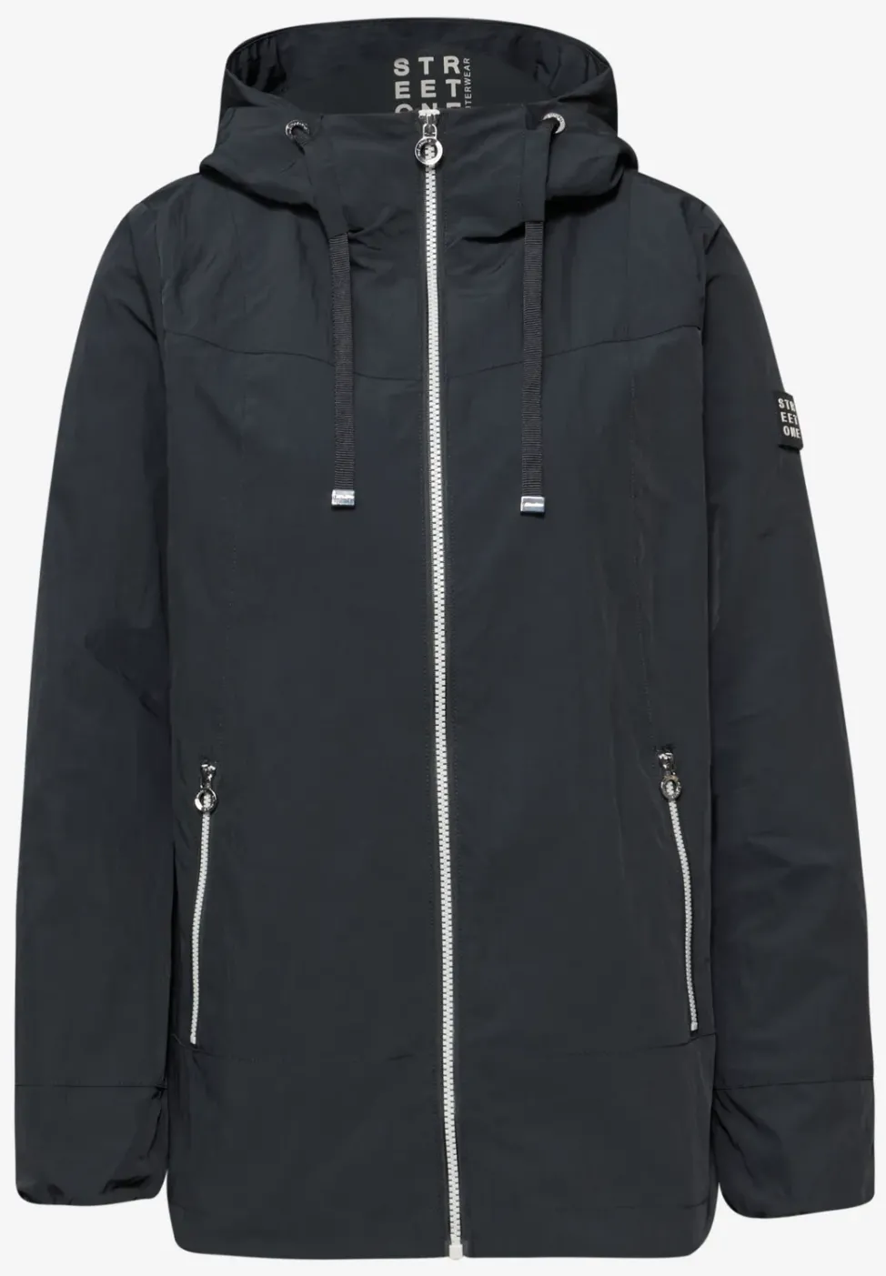 Jacke mit Kapuze und Zipper