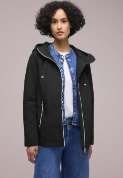 Jacke mit Kapuze und Zipper