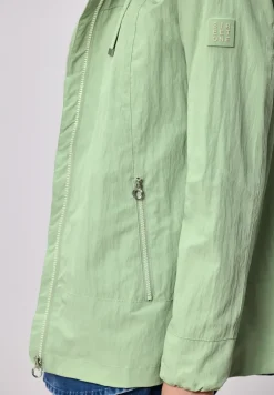 Jacke mit Kapuze und Zipper