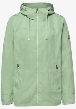 Jacke mit Kapuze und Zipper