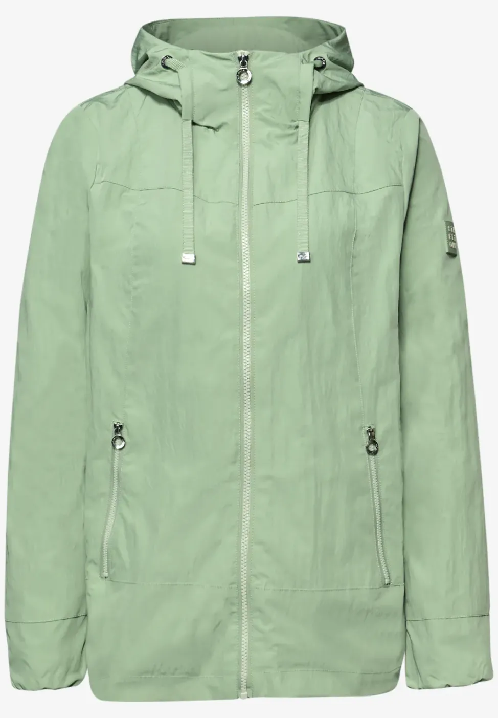 Jacke mit Kapuze und Zipper