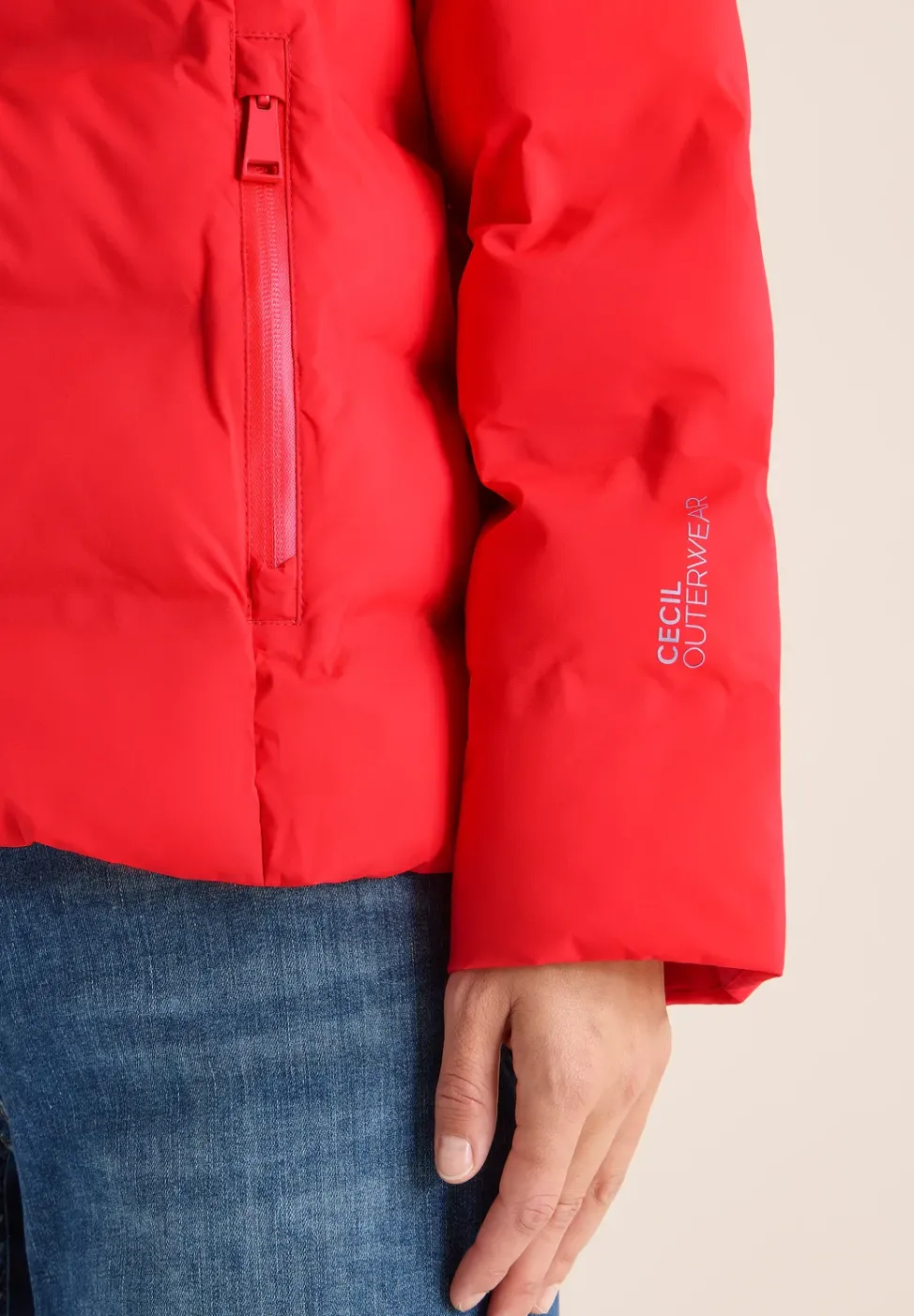 Jacke mit moderner Steppung