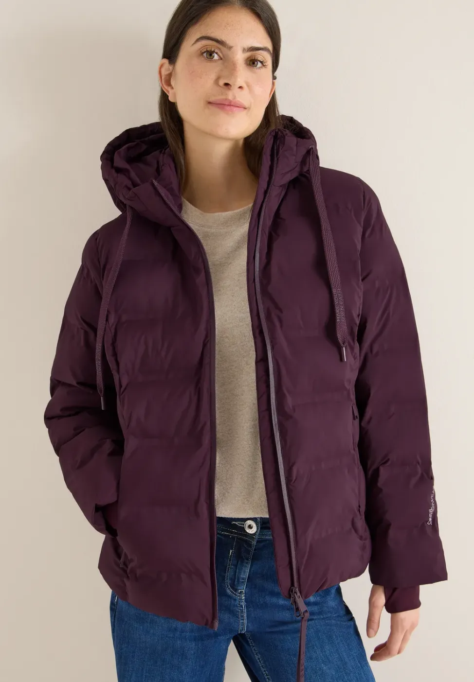 Jacke mit moderner Steppung