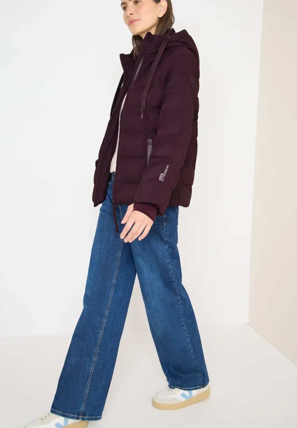 Jacke mit moderner Steppung