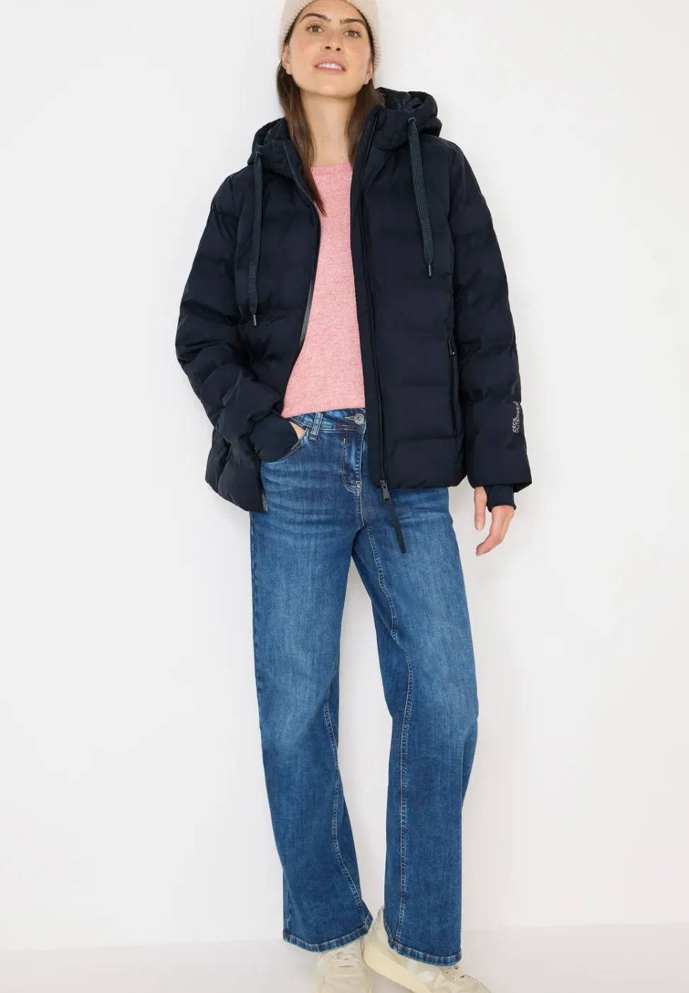 Jacke mit moderner Steppung