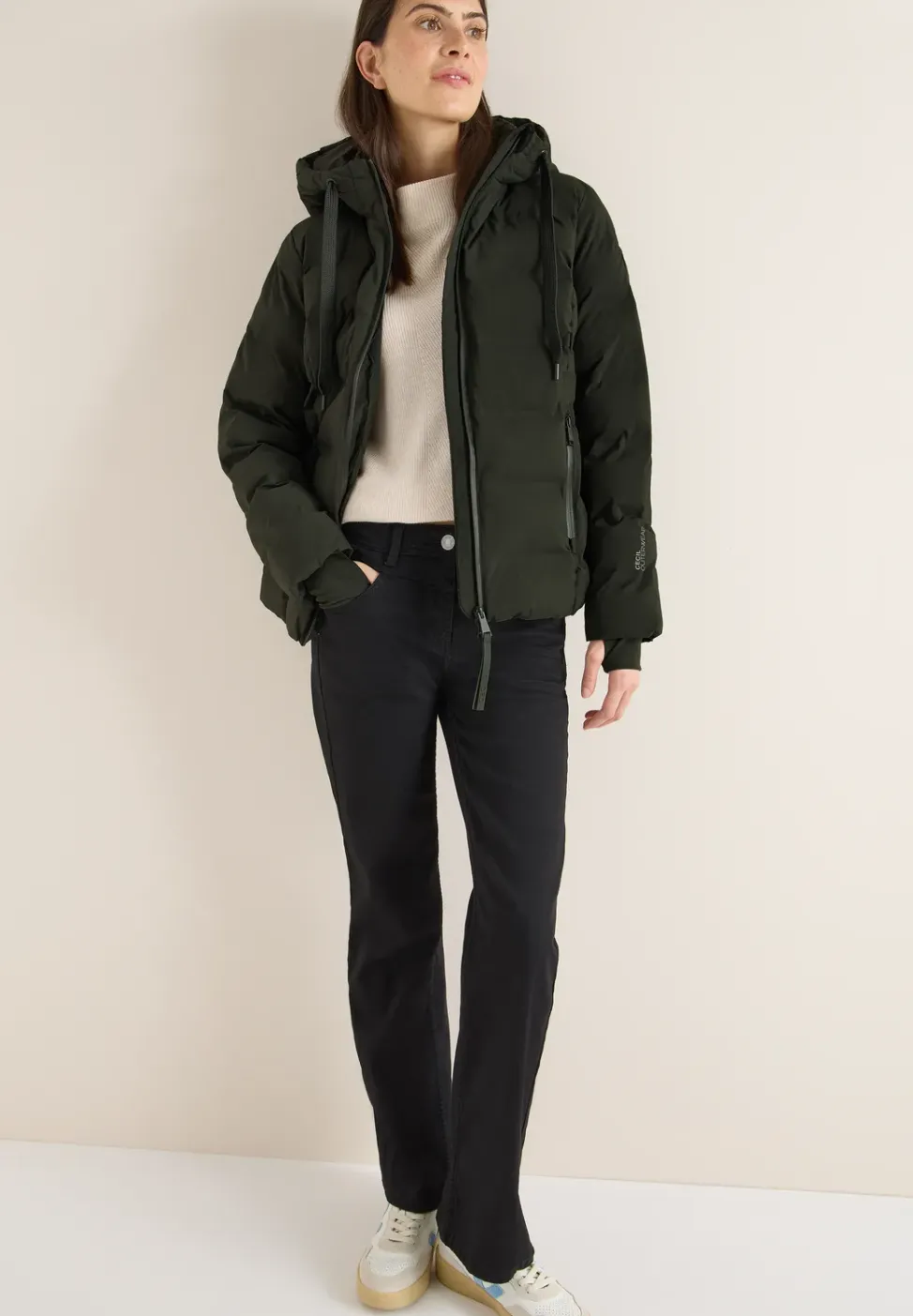 Jacke mit moderner Steppung