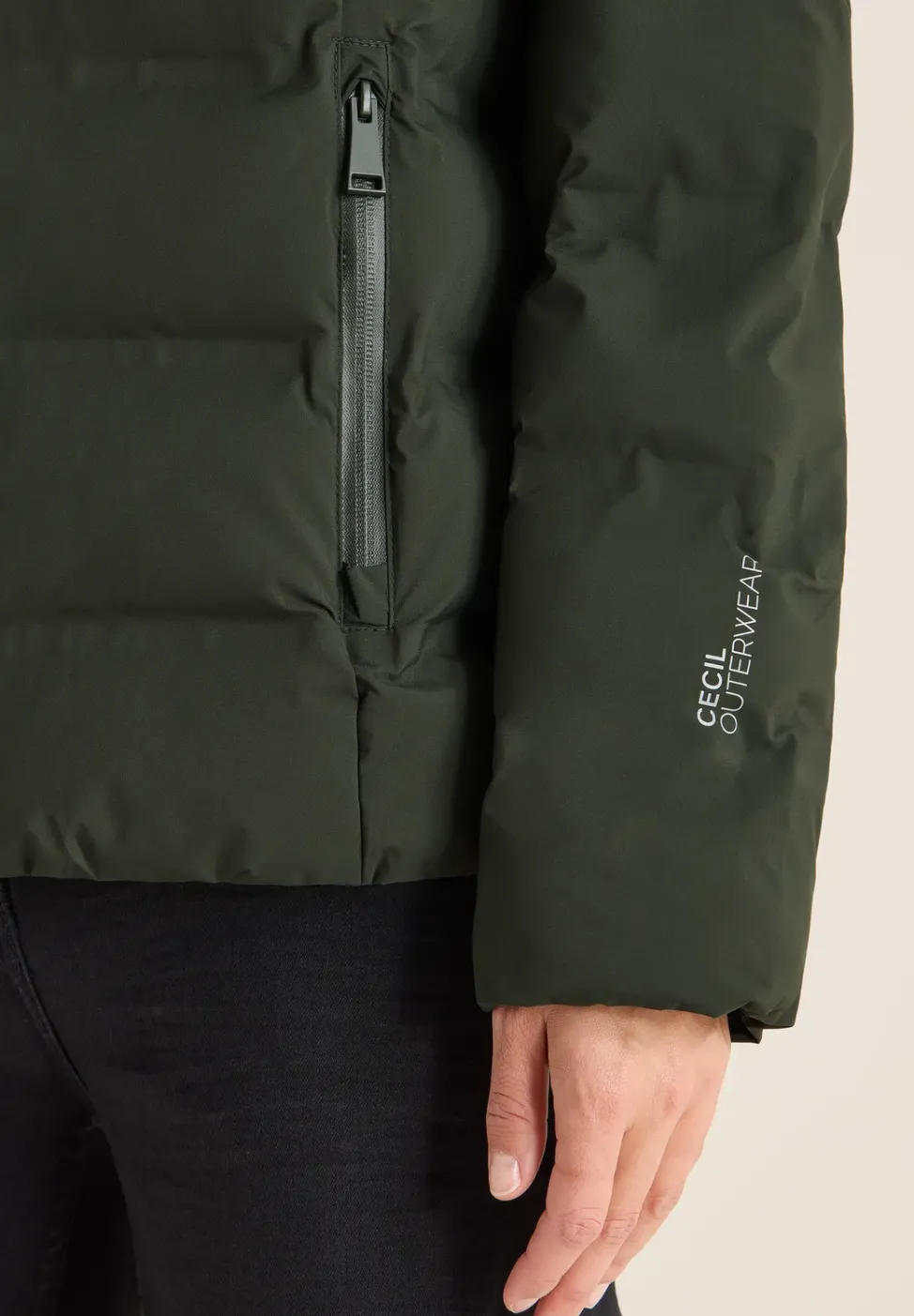 Jacke mit moderner Steppung