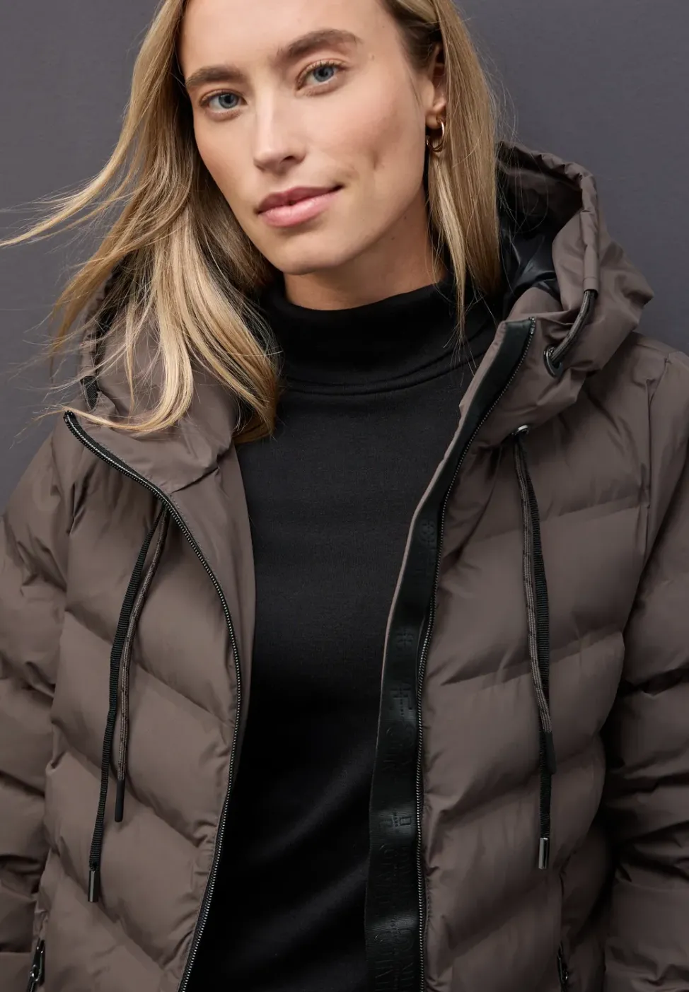 Jacke mit moderner Steppung