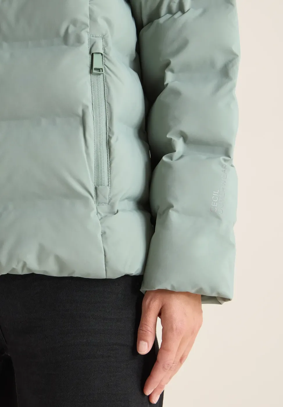 Jacke mit moderner Steppung