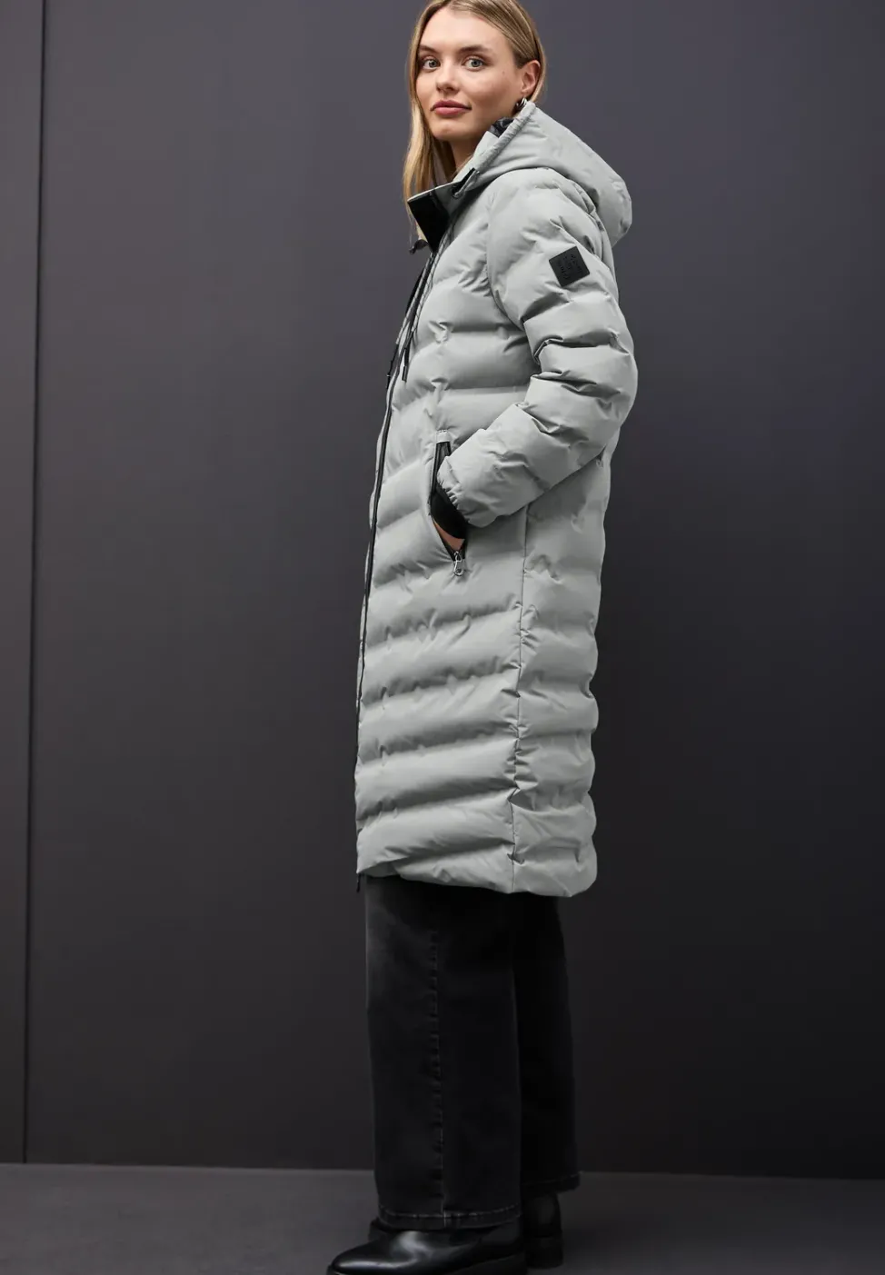Jacke mit moderner Steppung