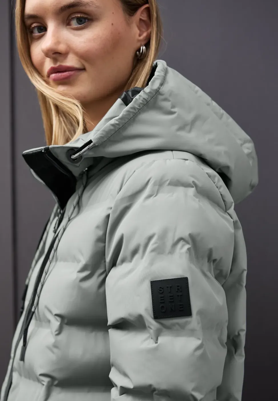 Jacke mit moderner Steppung