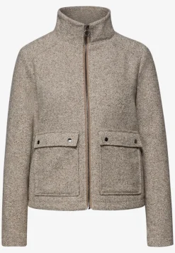 Jacke mit Stehkragen