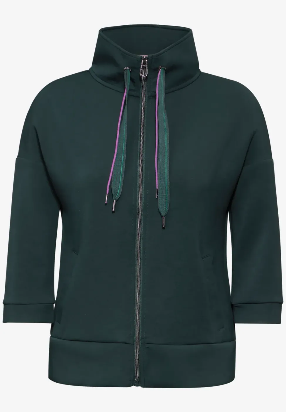 Jacke mit Stehkragen
