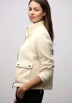 Jacke mit Stehkragen
