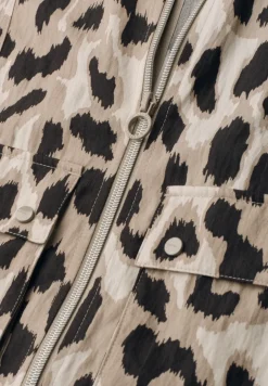 Jacke mit Stehkragen und Zipper