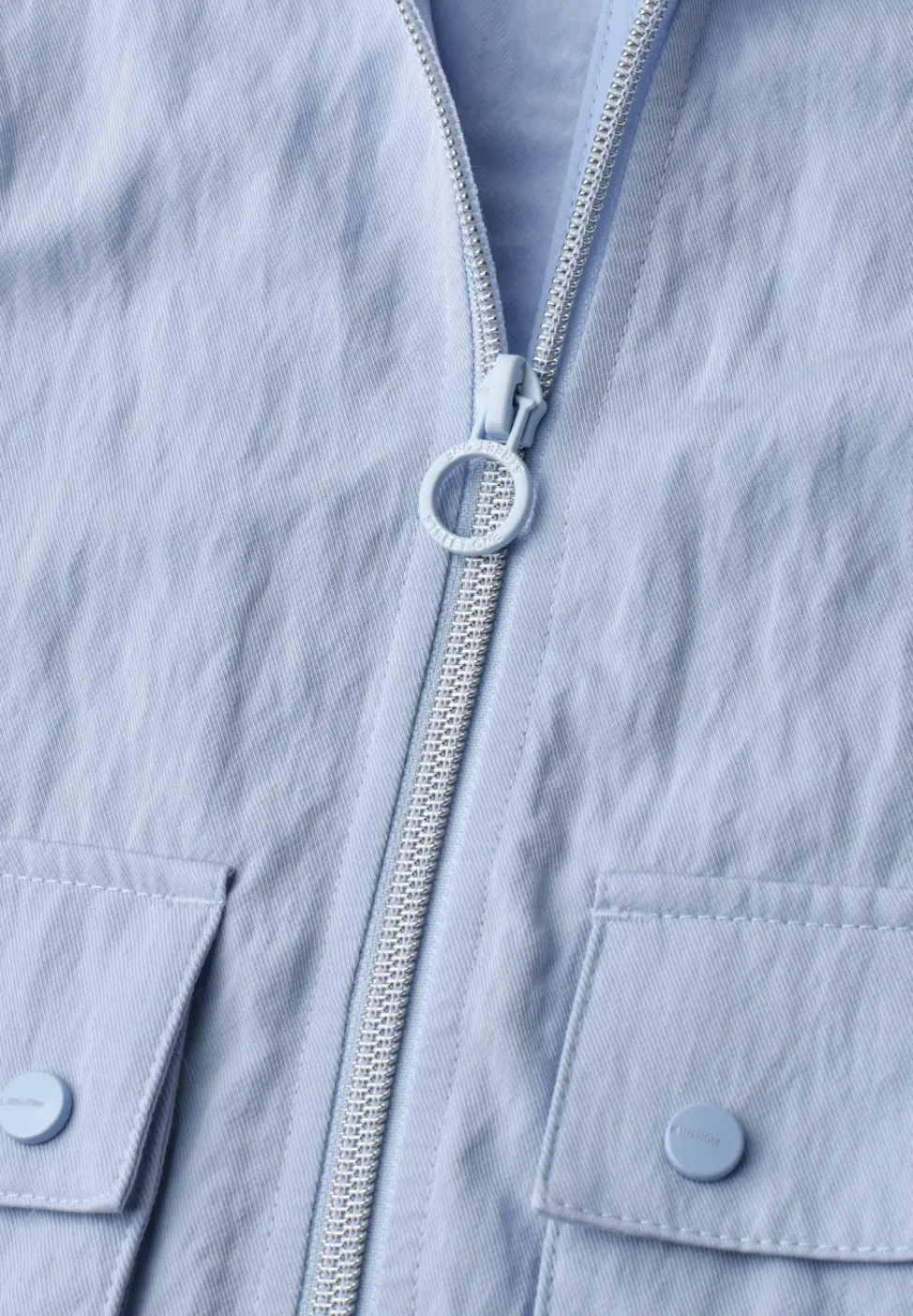 Jacke mit Stehkragen und Zipper